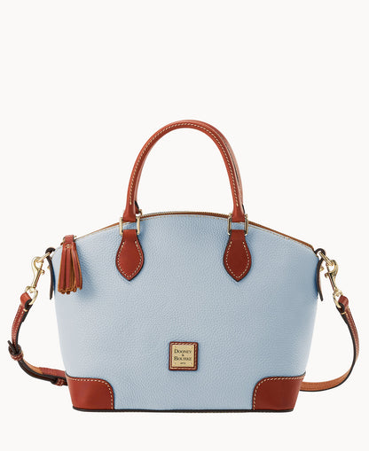 Pebble Grain Geena Satchel
