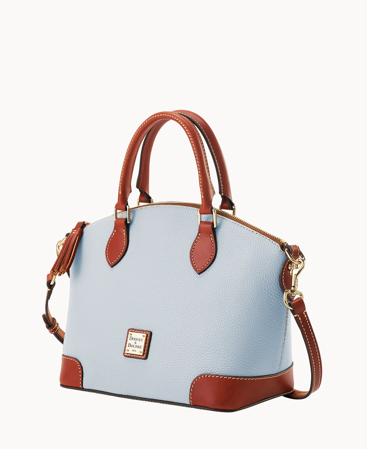Pebble Grain Geena Satchel