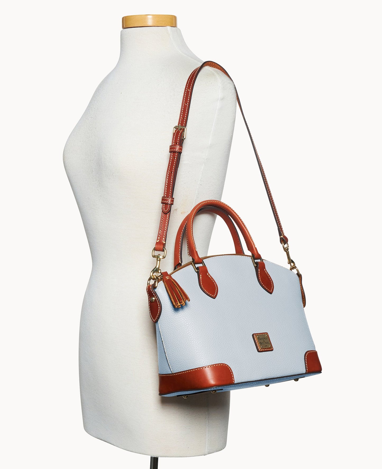 Pebble Grain Geena Satchel
