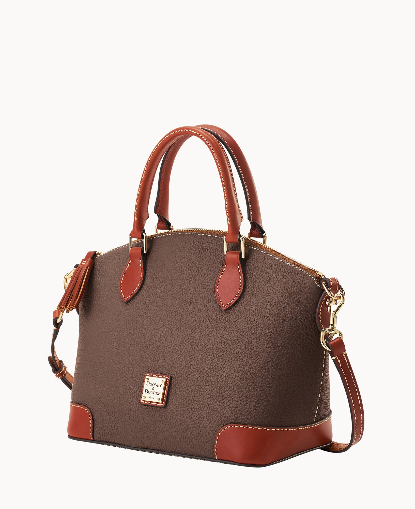Pebble Grain Geena Satchel