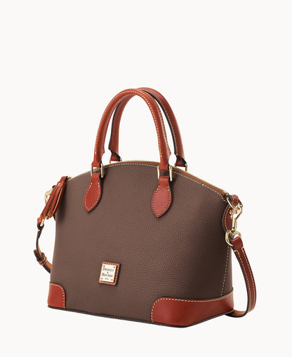 Pebble Grain Geena Satchel