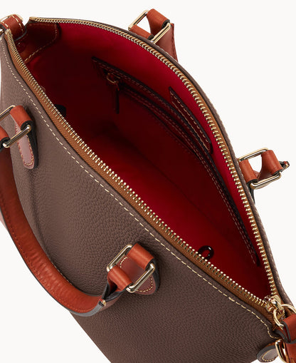 Pebble Grain Geena Satchel