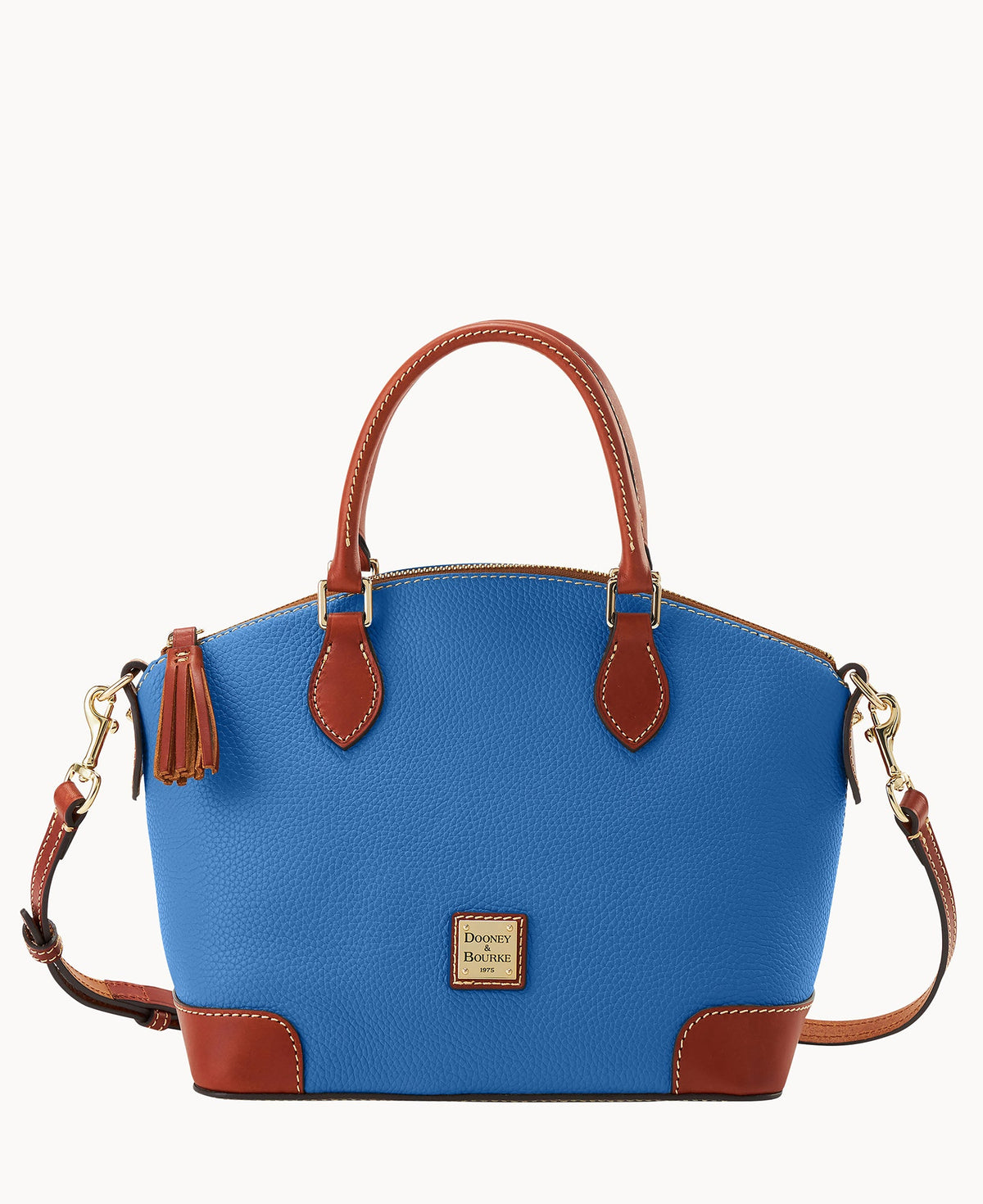 Pebble Grain Geena Satchel