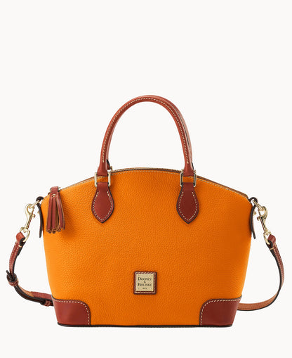 Pebble Grain Geena Satchel