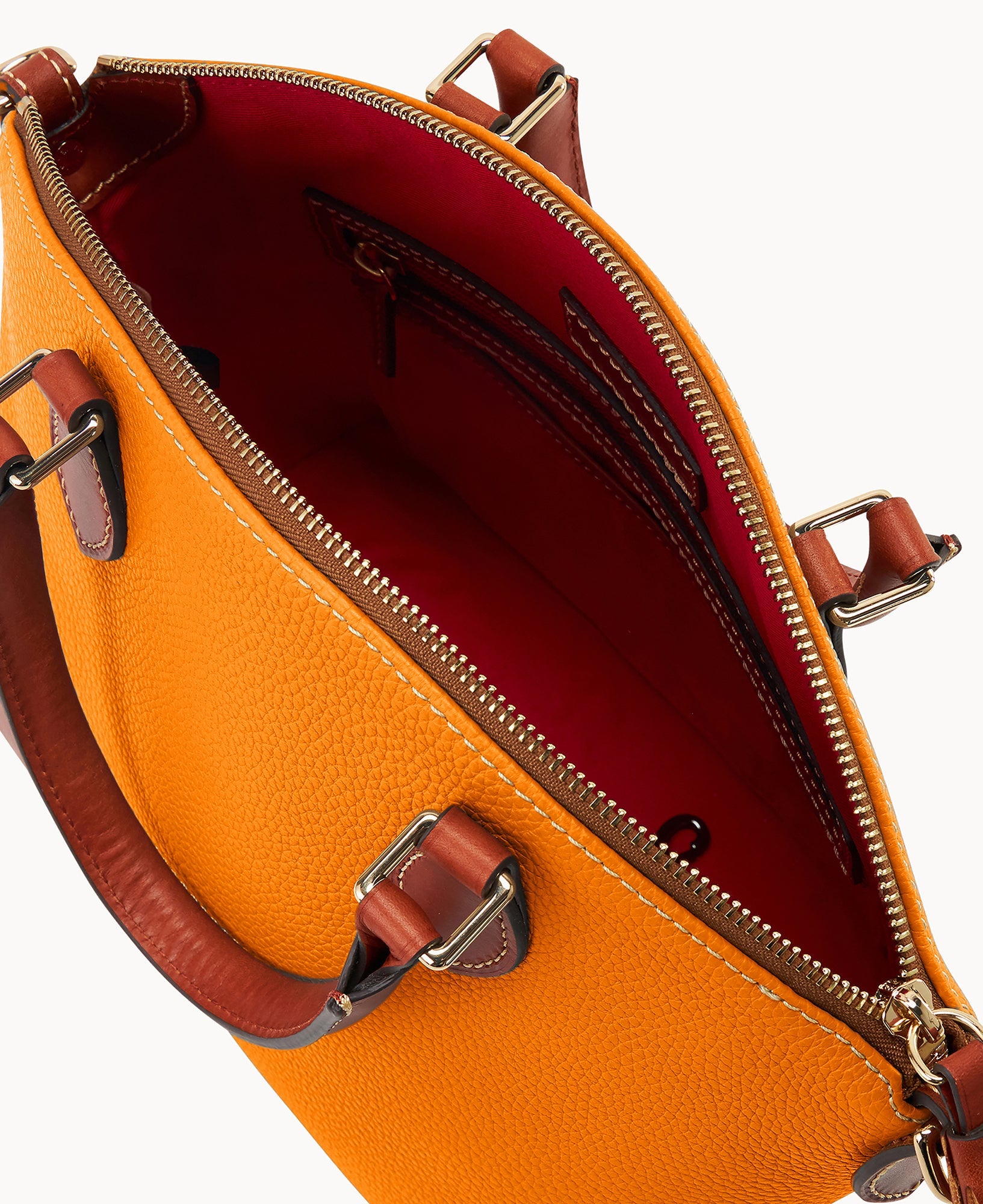 Pebble Grain Geena Satchel