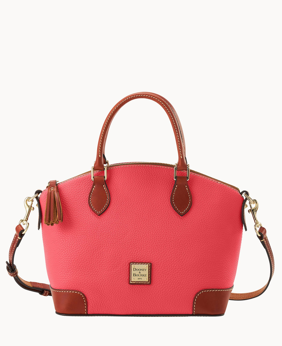 Pebble Grain Geena Satchel