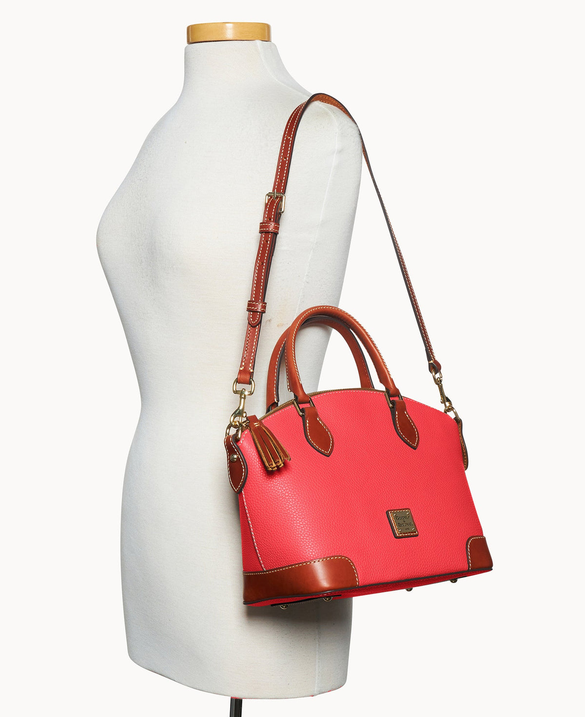 Pebble Grain Geena Satchel