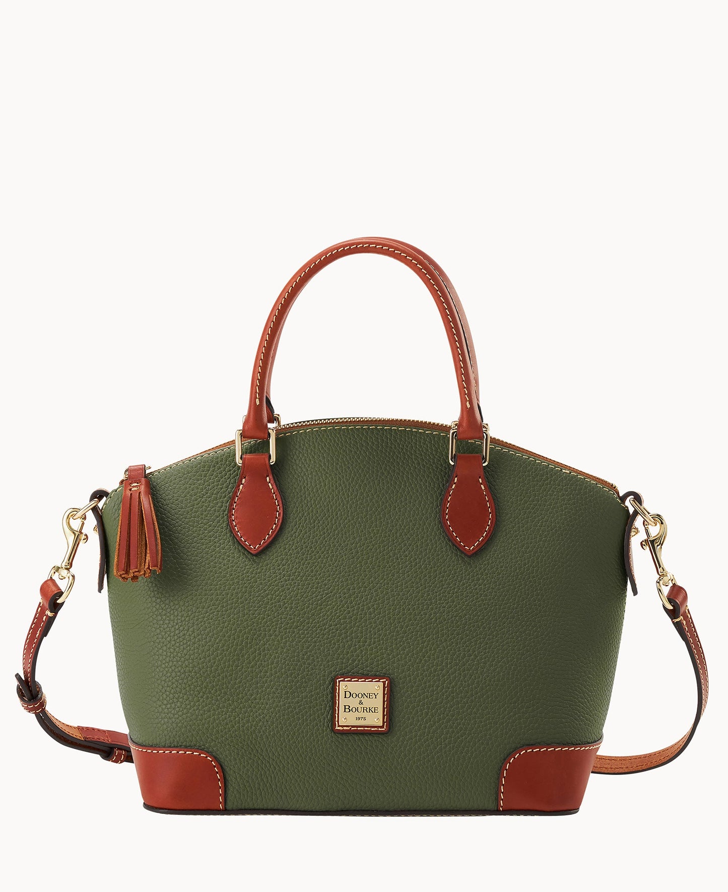 Pebble Grain Geena Satchel