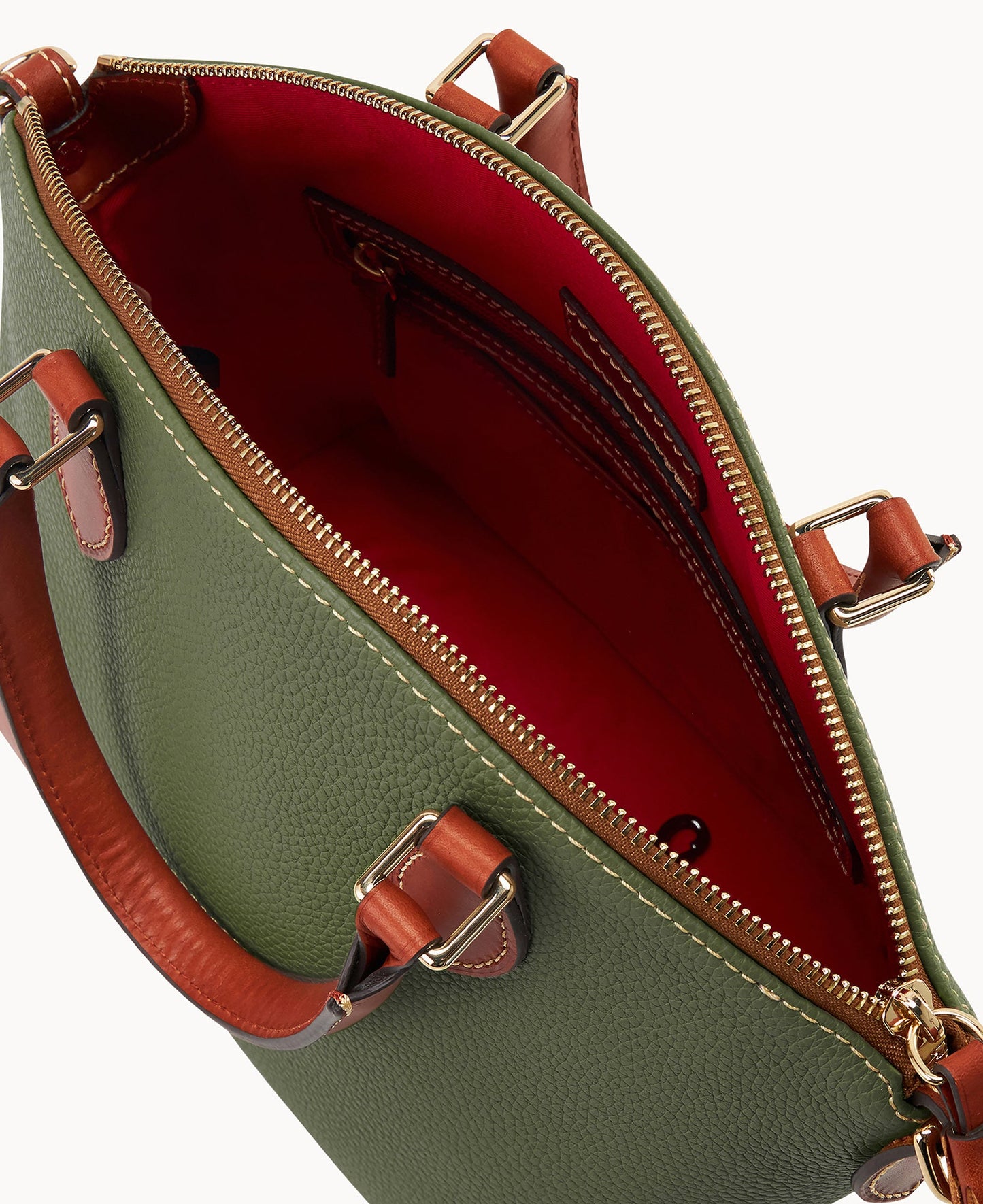 Pebble Grain Geena Satchel