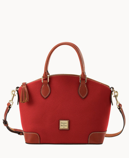 Pebble Grain Geena Satchel
