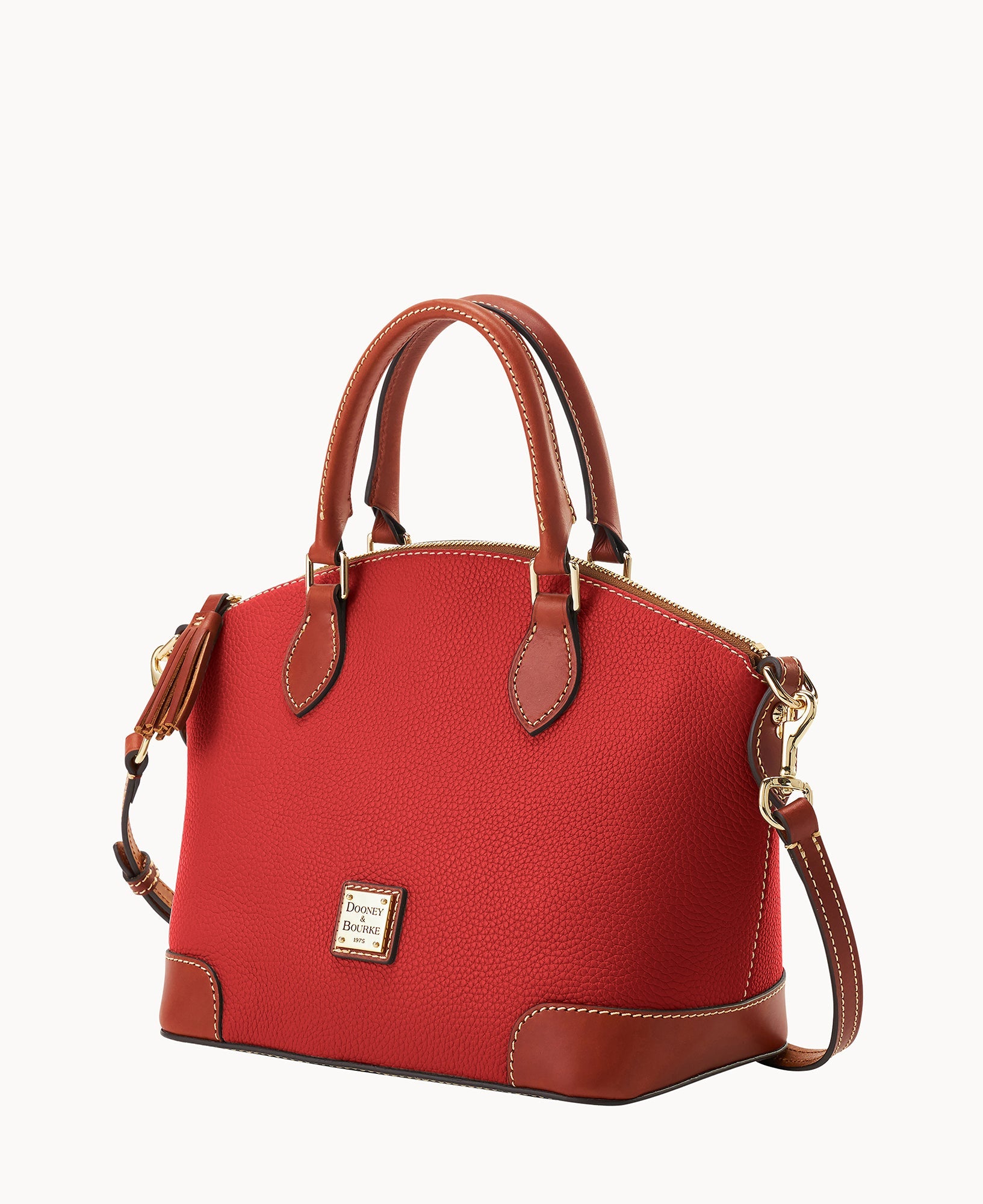 Pebble Grain Geena Satchel