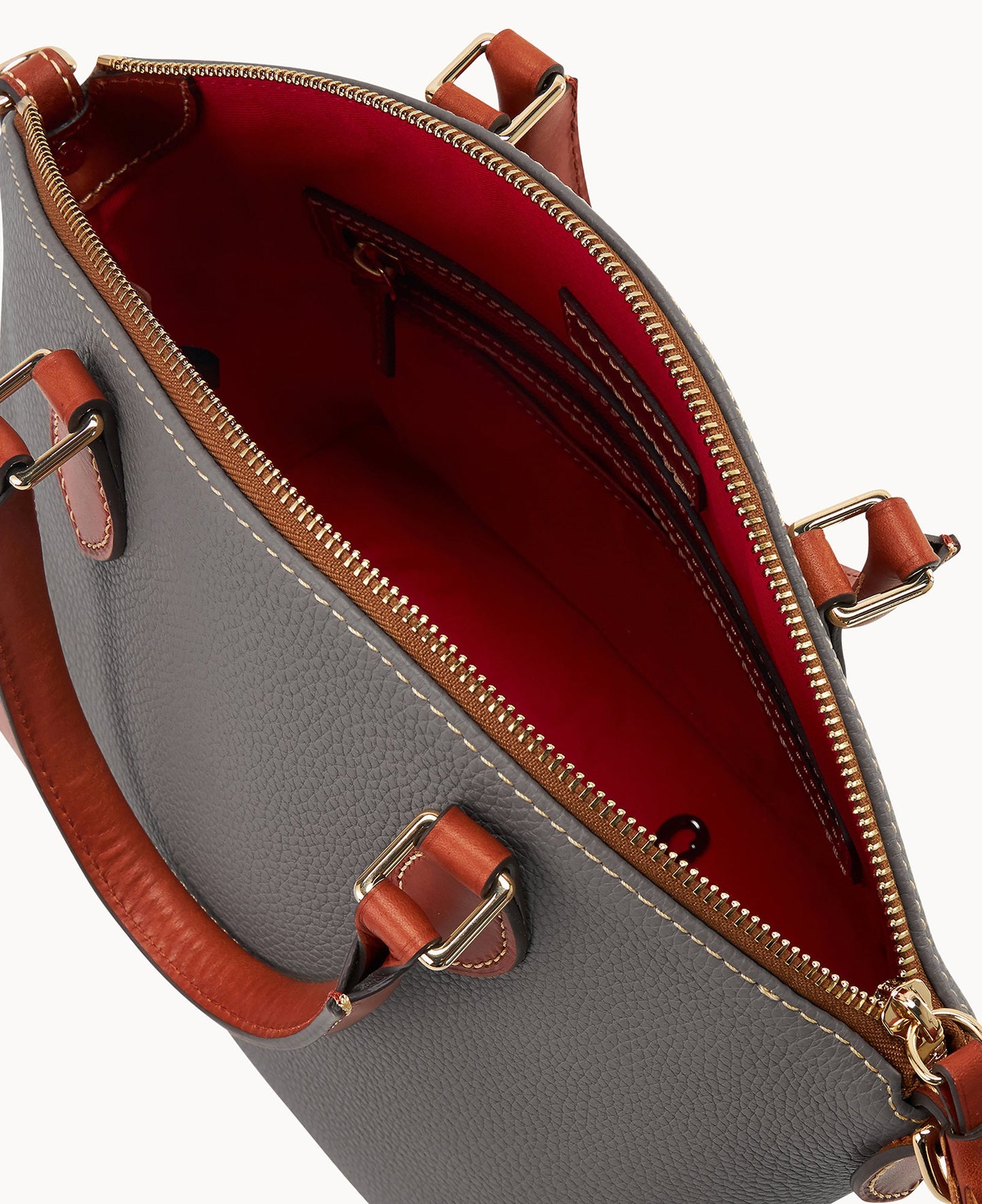 Pebble Grain Geena Satchel